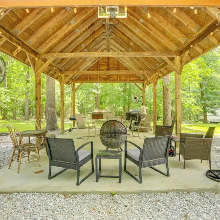 Near White River Fishing! Studio Cabin w/ Grill