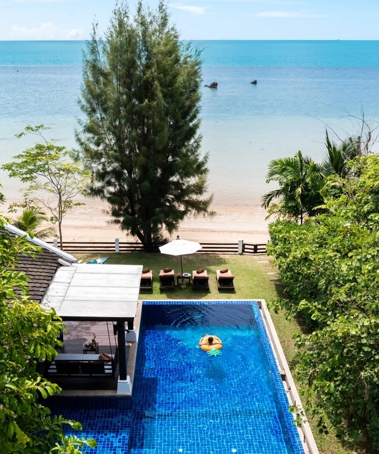 รูปภาพของEmerald Hill Beach Villa, 2+1BR/2BTH, serviced daily, chef on request Bang Por beachfront