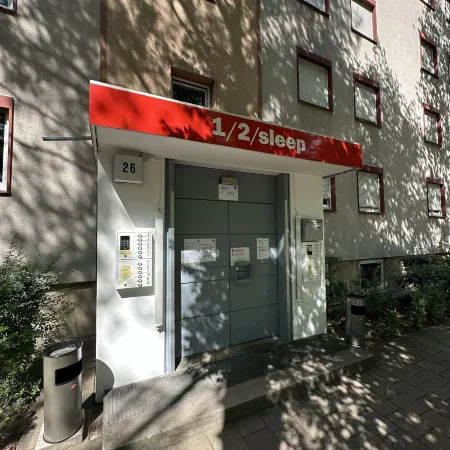 1, 2, sleep Hostel Nürnberg Messe
