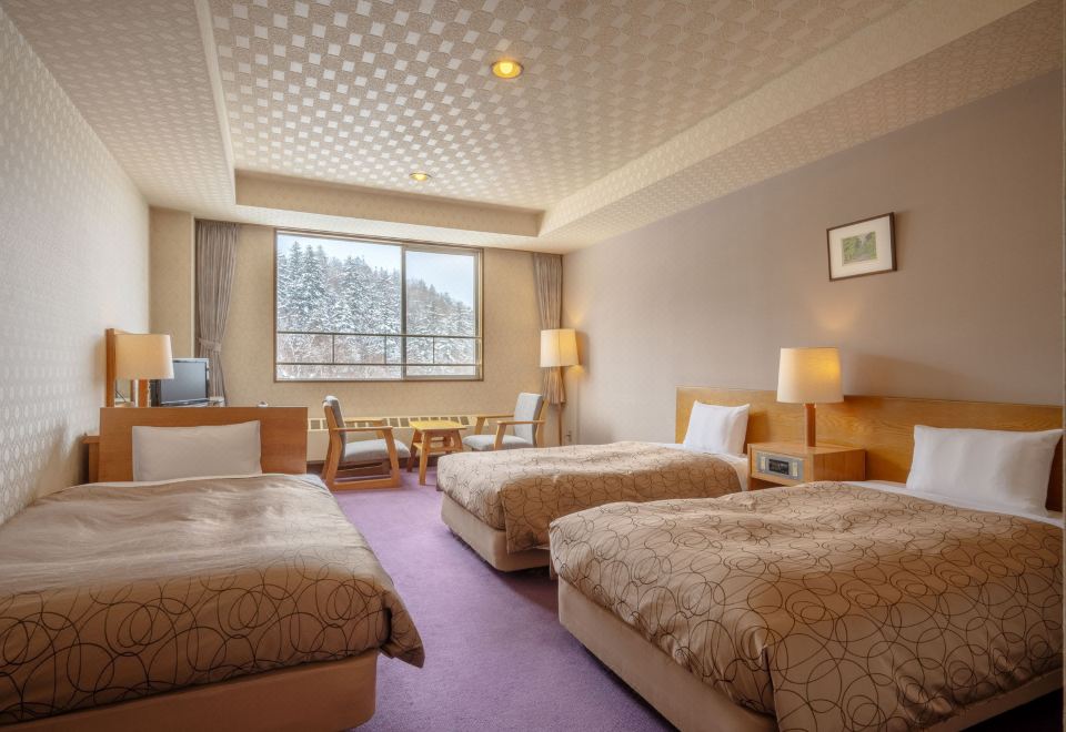 모리노시즈쿠 린 호텔 조식 뷔페 사진