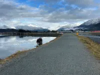 Water and mountain view’s in charming Juneau