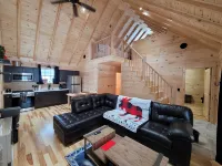 Luxury custom built cabin in the Switzerland of Maine (Jackman)