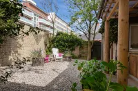 "Sea lights" apartment on Sylt for 2 people with garden in the city center