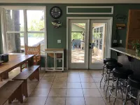 Family house by the lake