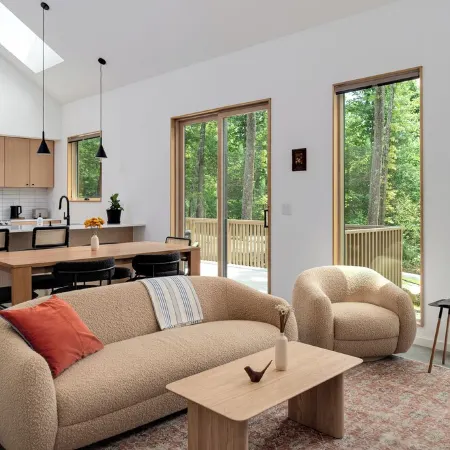 Architect-Designed 3BR Forest Retreat Near Asheville