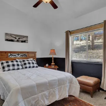 Modern Western Home with Lake and Mountain Views