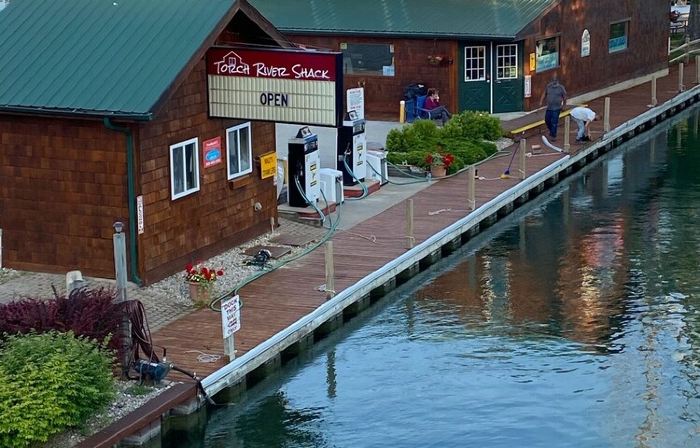 Torch Lake, Torch River Shack stay where Torch Lake Sandbar fun begins.