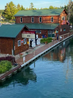 Torch Lake, Torch River Shack stay where Torch Lake Sandbar fun begins.
