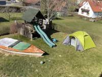 Large vacation apartment (120m²) with "beautiful view" Garden with playground Hotels in Waldeck