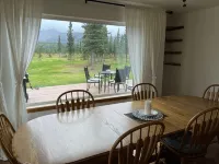 Great views from A Second Home in Denali, vacation rental, close to the Park!