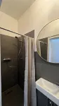 Design apartment store window very centrally located
