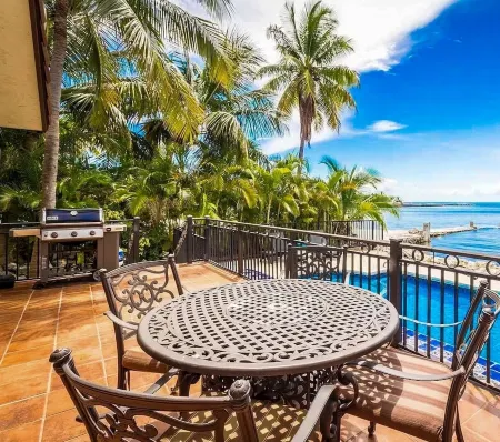 Villa Iki -Private Dock & Pool - Oceanfront 8 Guests