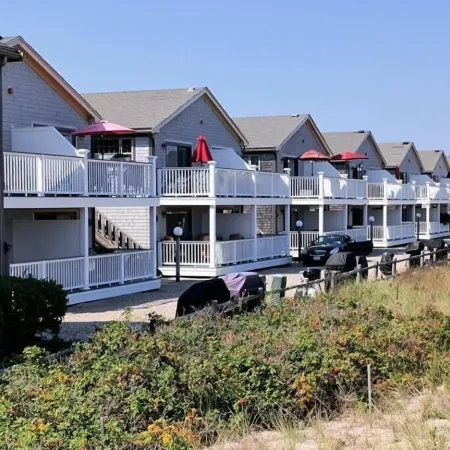 Ocean views, private access to beach, quiet, comfortable condo in far east Ptown