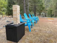 Trinity River Modern Farmhouse: Private Boat Launch, Fire Pit, outdoor games トリニティのホテル
