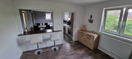 Gemütliche 3 Zimmer Ferienwohnung in Jever mit 70qm