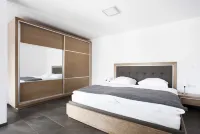 Modern apartment with sophisticated equipment