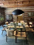 Log lodge estate in northern Michigan. A one of a kind up north experience.