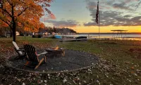 CAYUGA LAKE LIVING WITH SUNSETS IN VILLAGE OF AURORA