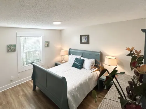Entire duplex, steps to beach, right off A1A!
