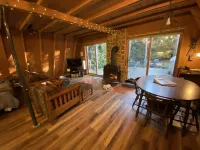Bailey's Harbor Cabin Secluded in Woods,Walking distance to Kangaroo Lake-DUPLEX
