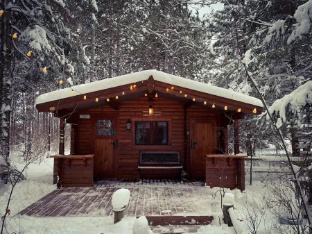 Fancy Fireflies - Charming studio cabin amidst the trees right on Lake Hayward!