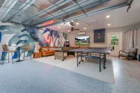 Backyard Games, Fire Pit, Heated Pool, Near Beach