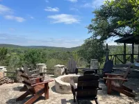 Stay at these upscale, historic cabins set in New Braunfels near Guadalupe River