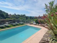 Villa with pool in Provence in Cotignac elected most beautiful village in France - Family