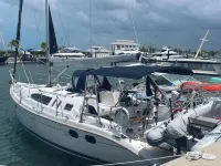 Stay aboard elegant sailboat