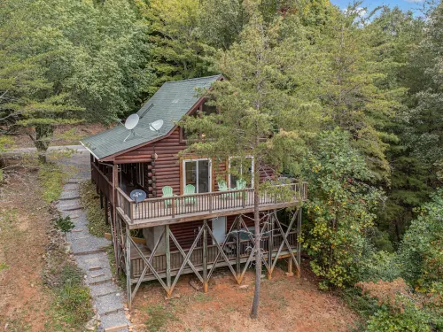 Into the woods 45 Min to Asheville w/ Hot Tub