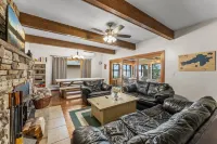 Lakeside Retreat with Canoe and Fire Pit - Inviting Tranquil Haven