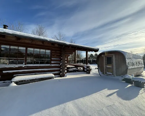 Fjordhygge - Authentic Wood Log Cabin Summerhouse Near Water, Fjord and Forest Hotels in Jaegerspris