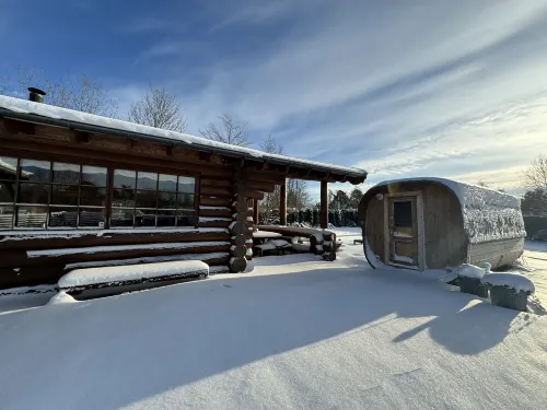 Fjordhygge - Authentic Wood Log Cabin Summerhouse Near Water, Fjord and Forest