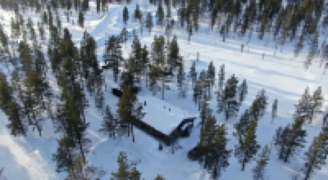 Kuukkeli Log Houses Villa Aurora "Pupula"