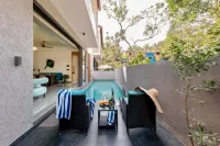 Luxe 3bhk Villa Kosha Pvt Pool - 2km to Beach