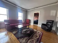 Fun 2-bedroom downtown 2nd floor loft style apartment with WiFi and theater room