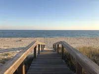 The perfect beach house!  Private pool, pet friendly & just a block from beach!