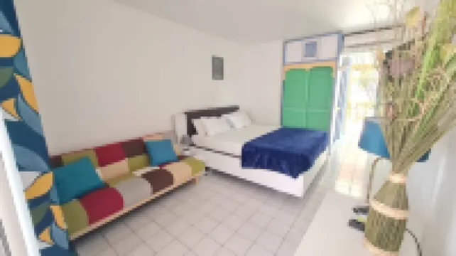 3-person studio deck 15m2 facing Le Diamant Hotels in Le Diamant