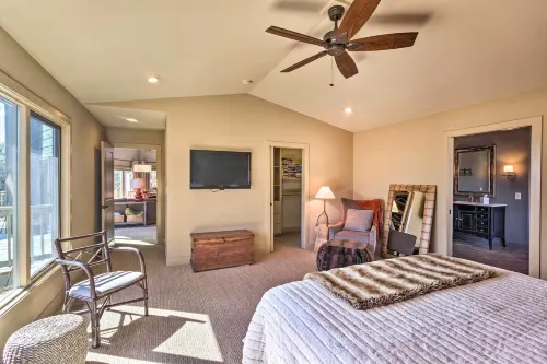 Luxe Rumbling Bald Home w/ Deck & Mountain View - 3-Star