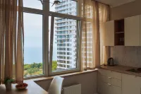 New Renovated beige apartment with sea view