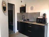 Studio Moderne, Terrasse et Parking Privé, 18m2