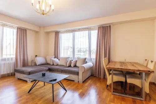 Cozy 2-bedroom apartment in charming Sibiu with WiFi, AC