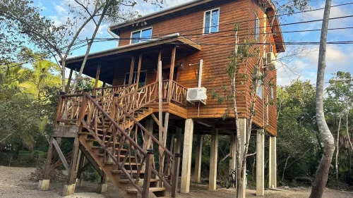 TMT Legacy Jungle Cabin with Ac and Wifi Hotels in Burrell Boom