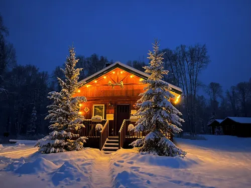Talkeetna Wilderness Lodge & Cabin Rentals فنادق في Susitna North
