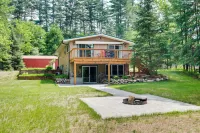 Waterfront Eagle River Home w/ Dock + Fire Pit! - 3-Star