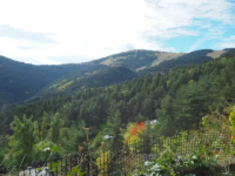 アパルタメント ア ラ モリーナ グランス ビステス リャール デ フォック アルプのホテル