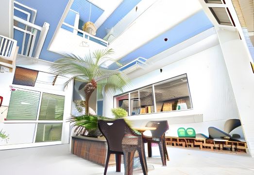 펜션 시 프렌드의 조식 또는 휴게 공간