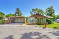 Kayaks & Boat Dock: Waterfront Home in Grove - Pet friendly