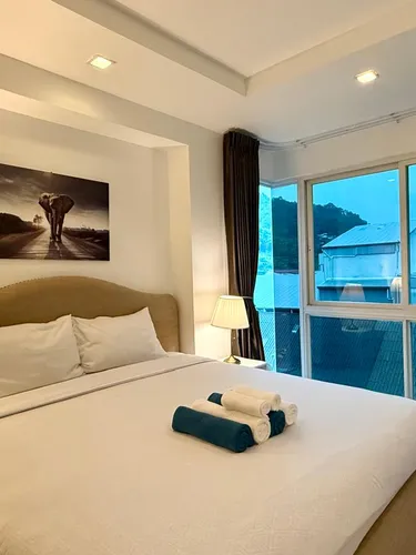 รูปภาพของ638 ที่พักชั้นบนสุด 2 ห้องนอน 2 ห้องน้ำ เดินไปชายหาดได้ใน 1 กม.