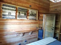 Cabaña rústica 2 Maravillosa,Con Troncos Nativos, Con Orilla de Río Trancura